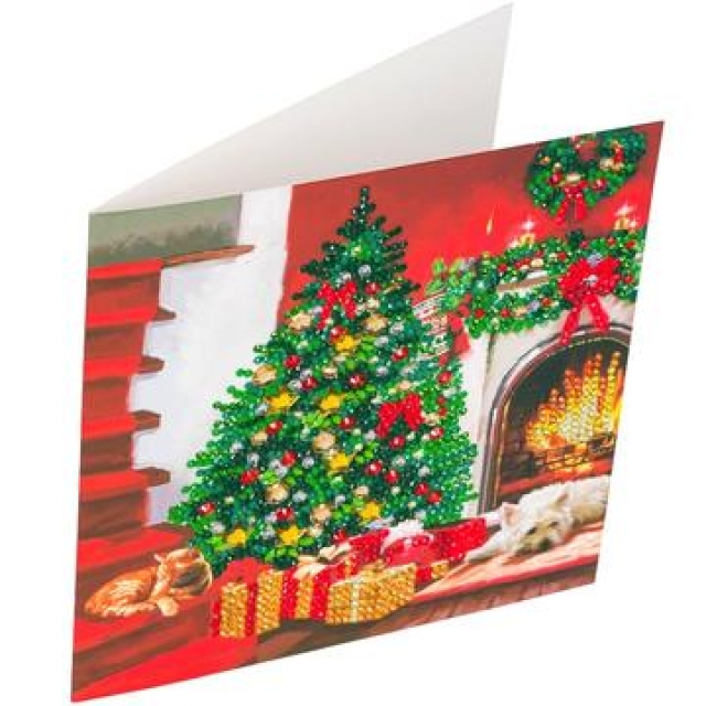 Craft Buddy CCK-XM59 Crystal Card Kit Christmas Tree