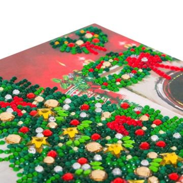 Craft Buddy CCK-XM59 Crystal Card Kit Christmas Tree