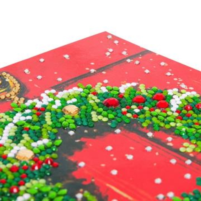 Craft Buddy CCK-XM62 Crystal Card Kit Wreath