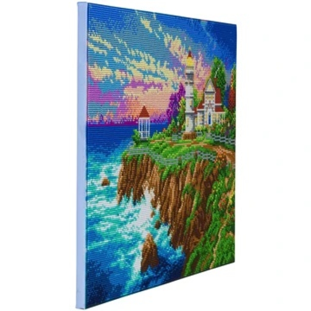 Craft Buddy CAK-TK4L Framed Crystal Art Holzrahmen THOMAS KINKADE Victorian Light