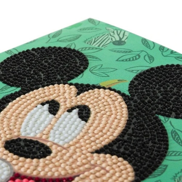 Craft Buddy CCK-DNY805 Crystal Card Kit Disney Happy Mickey