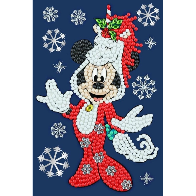 Craft Buddy CCK-10x15DNY02 Crystal Art Card Festive Minnie