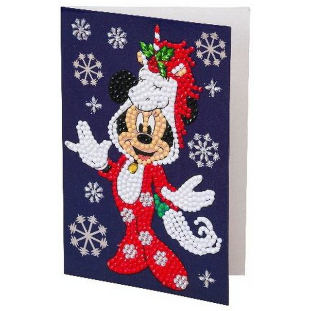 Craft Buddy CCK-10x15DNY02 Crystal Art Card Festive Minnie