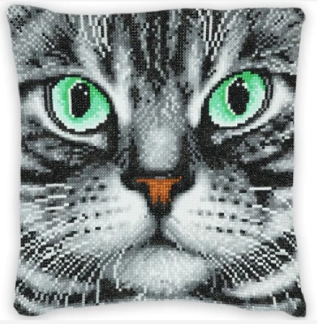Craft Buddy CA-CKT2 Crystal Art Cushion Kit 30 x 30 cm Sharon