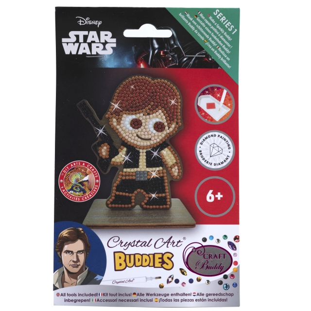 Craft Buddy CAFGR-SWS004 Crystal Art Buddy Han Solo