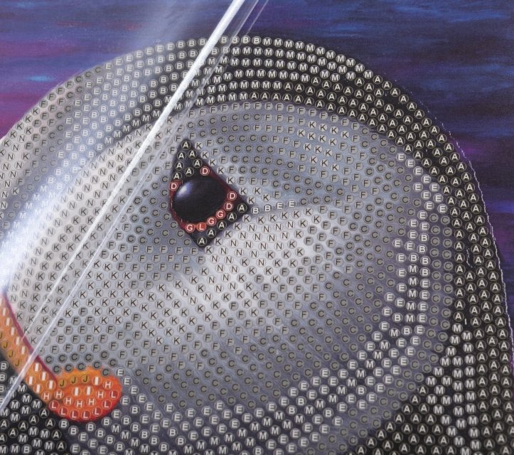 Craft Buddy CCK-A115 Crystal Art Card 18 x 18 cm Puffin