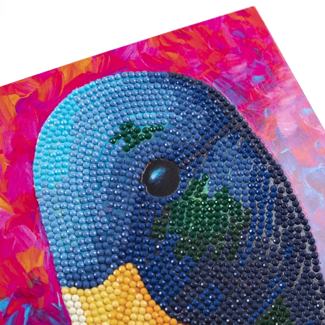 Craft Buddy CCK-A114 Crystal Art Card 18 x 18 cm Delightful Duck