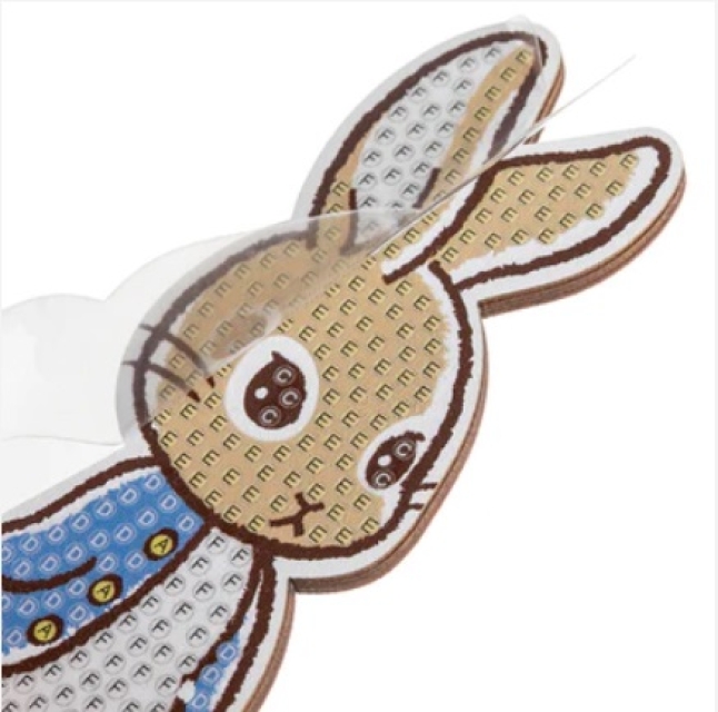Craft Buddy CAFGR-PRBT001 Crystal Art Buddy Peter Rabbit
