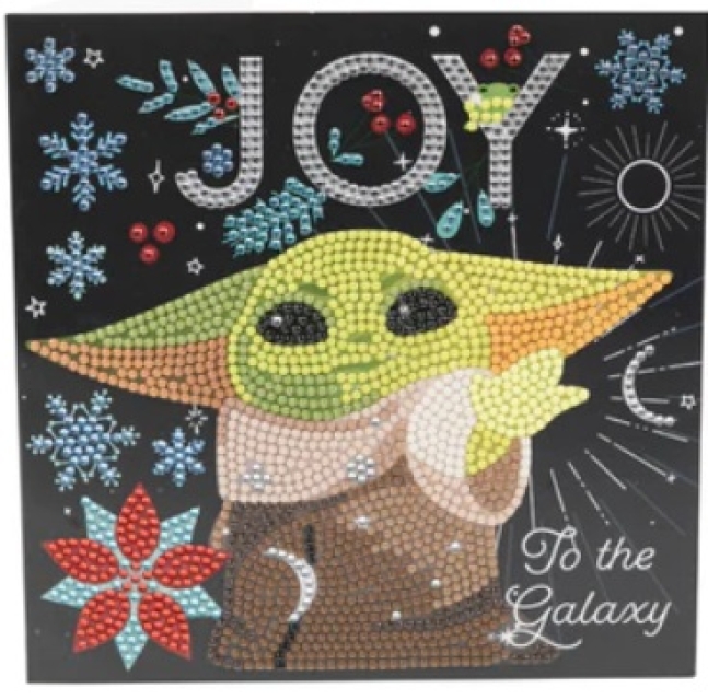 Craft Buddy CCK-SWS807 Crystal Art Card 18 x 18 cm Joy to the Galaxy