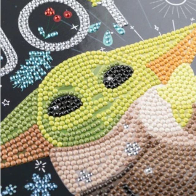 Craft Buddy CCK-SWS807 Crystal Art Card 18 x 18 cm Joy to the Galaxy