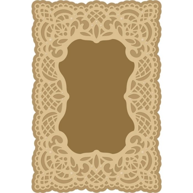 Crafters Companion Poinsetta Perfection Victorian Frame Die