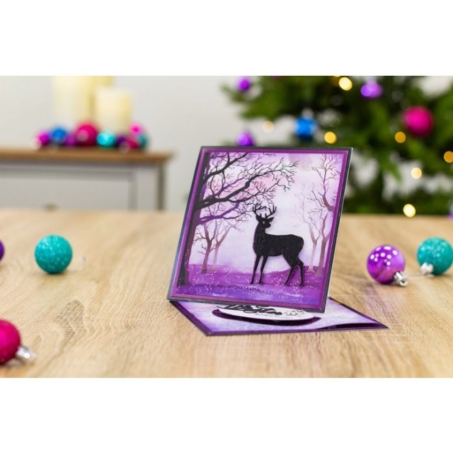 Crafters Companion Enchanted Christmas Arctic Deer Die