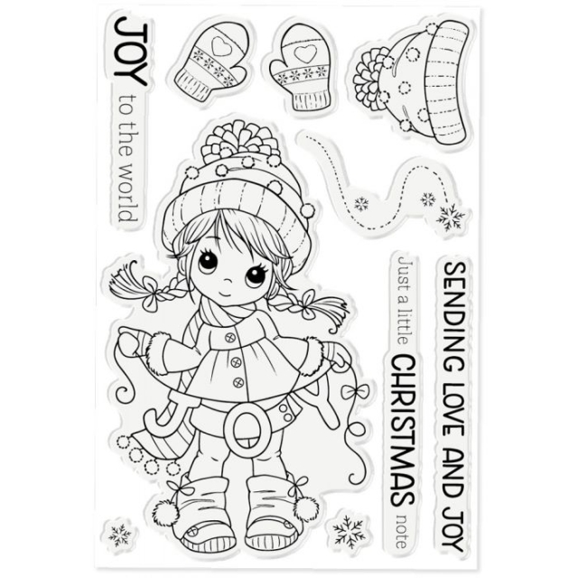 Crafters Companion Clear Stamps Molly's Joy
