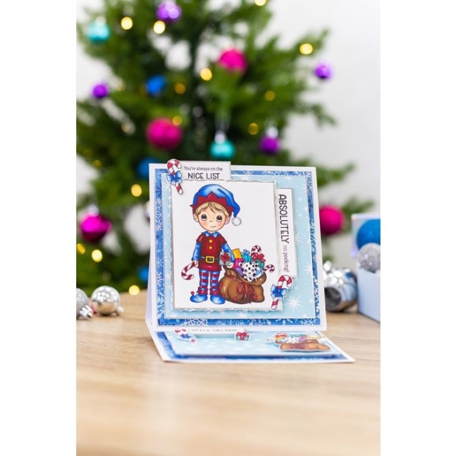 Crafters Companion Clear Stamps Santa's Little Helper