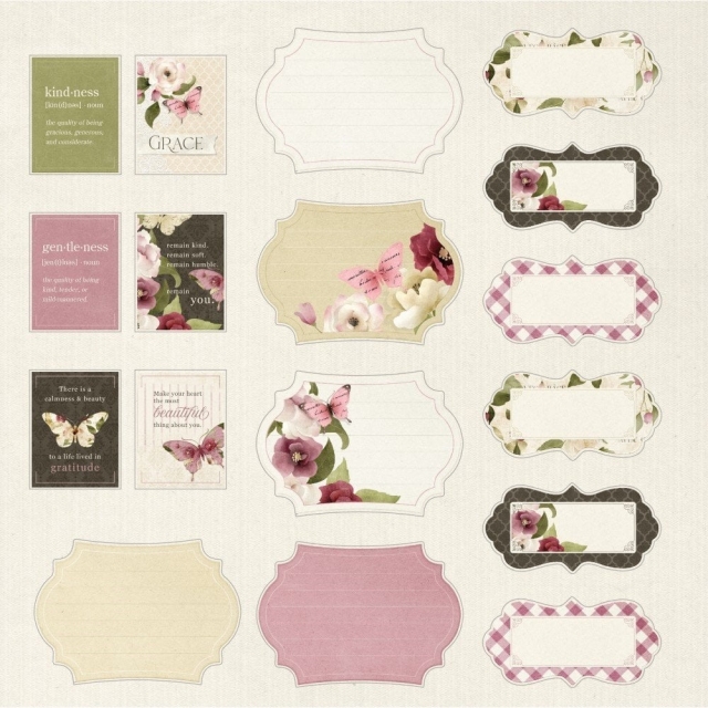 Crafter's Companion Bloom with Grace 12 x 12 Inch Die-Cut Topper Pad - Kopie