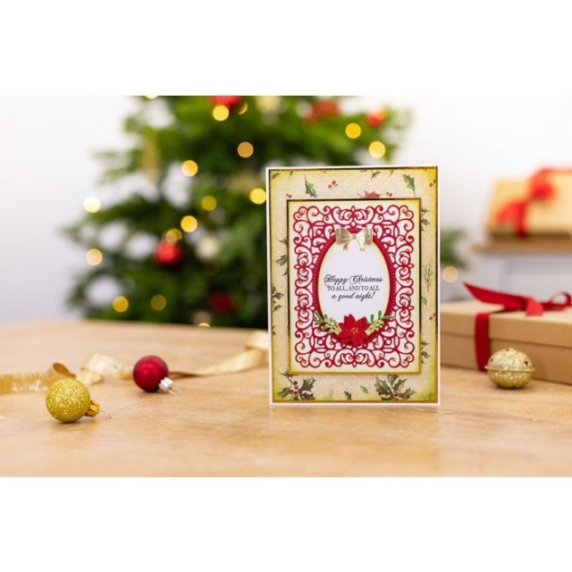 Crafter's Companion Twas the Night Before Christmas Metal Die Stanzschablone Decorative Frame