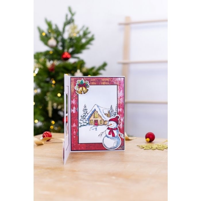 Crafters Companion Clear Stamp Transparenter Stempel Woodland Cottage