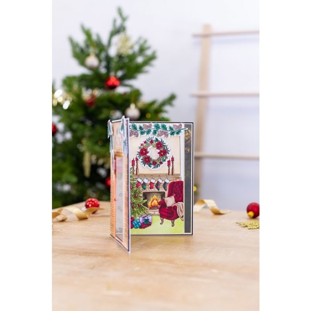 Crafters Companion Clear Stamp Transparenter Stempel A Cosy Christmas