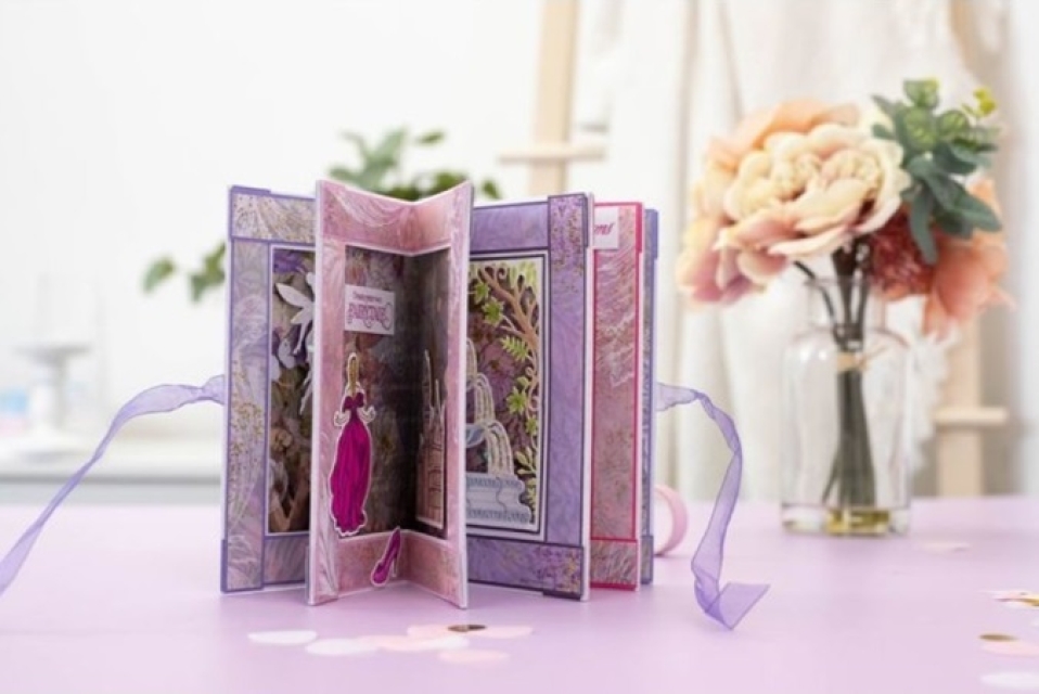Crafter's Companion Once Upon a Time A4 Luxury Linen Card Pack