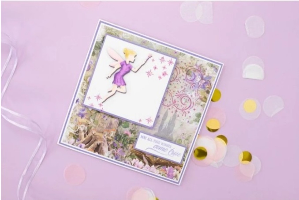 Crafter's Companion Once Upon a Time A4 Luxury Linen Card Pack