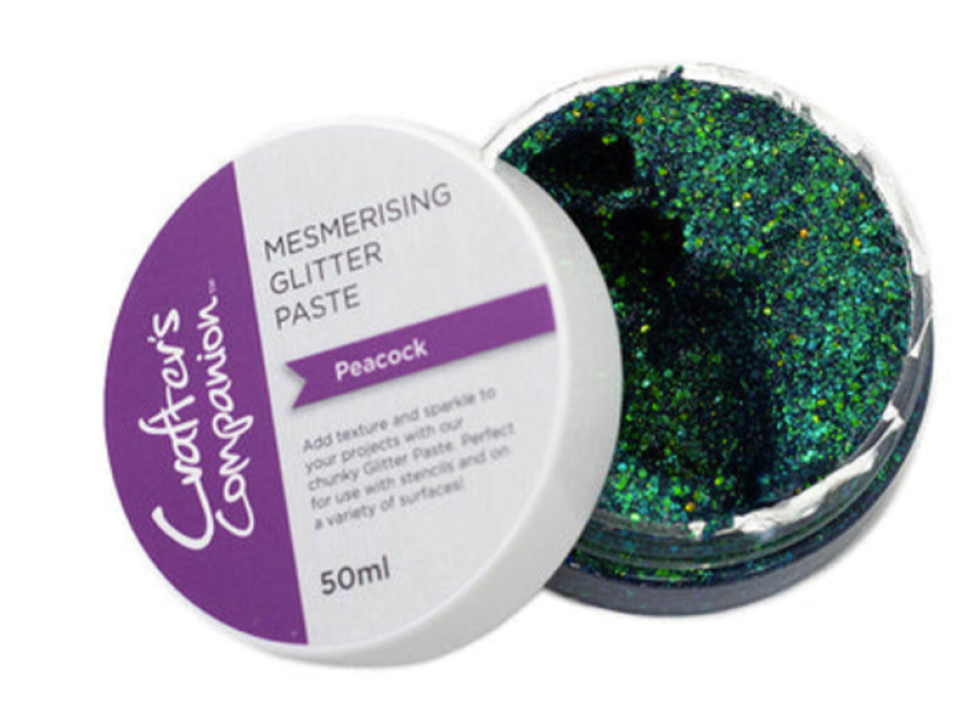Crafter's Companion Mesmerising Glitter Paste 50 ml Peacock
