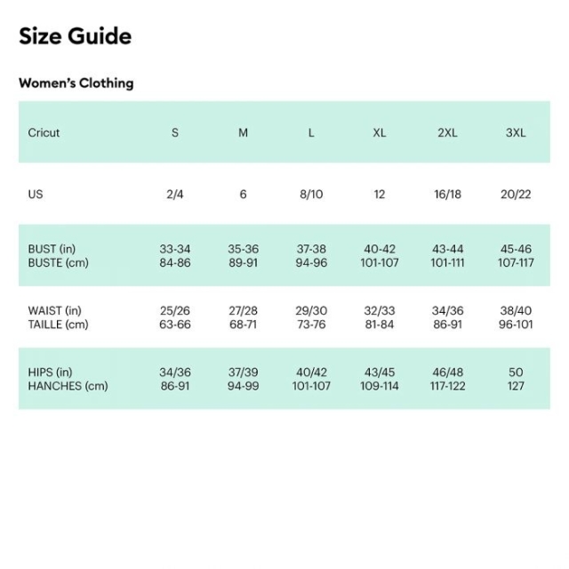Cricut V-Neck T-Shirt Blank XL