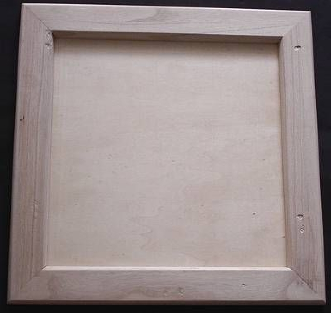 Holzbilderrahmen mit Rückwand