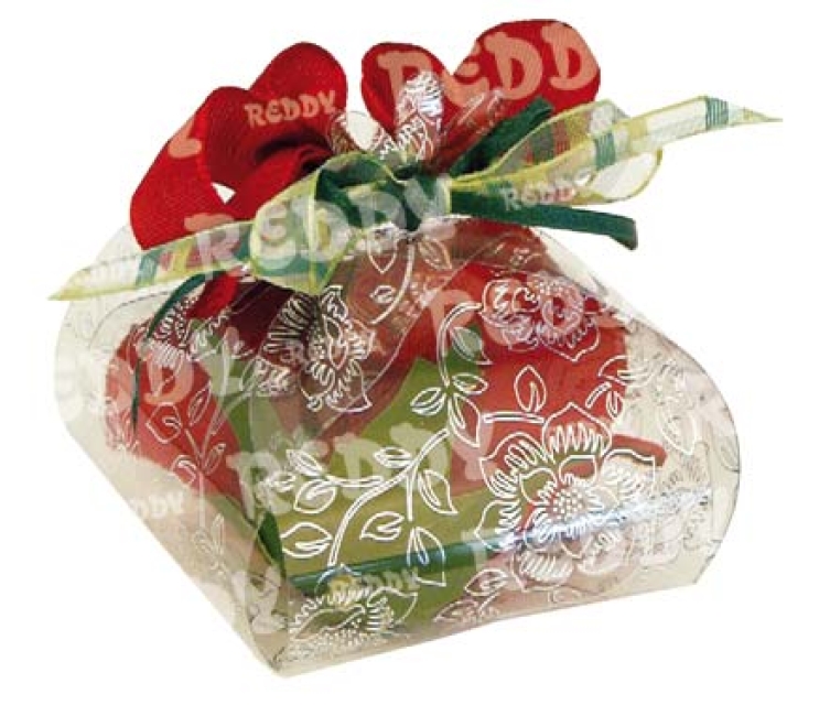 Reddy Cards Bastelset für 6 Geschenkboxen aus laminierter Folie