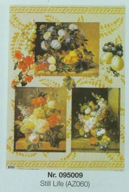 Decoupagepapier 1 Bogen 50 x 70 cm, Stillleben