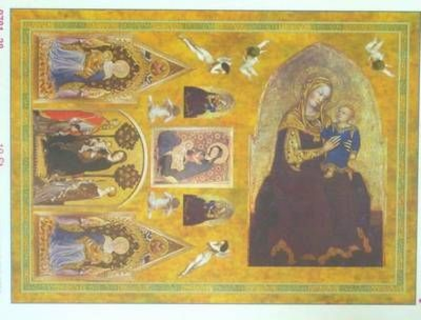 Decoupagepapier 1 Bogen 50 x 70 cm Madonna