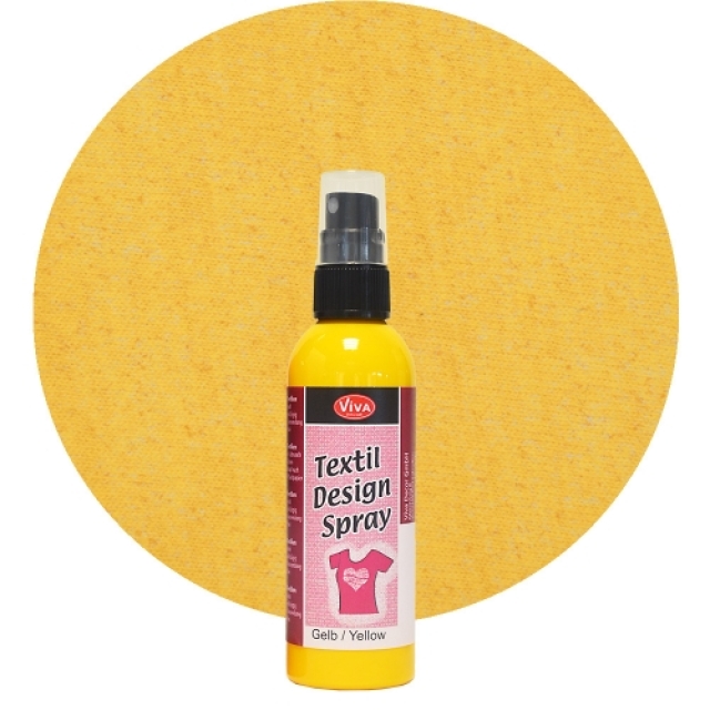 VIVA Decor Textil Design Spray Sonnengelb
