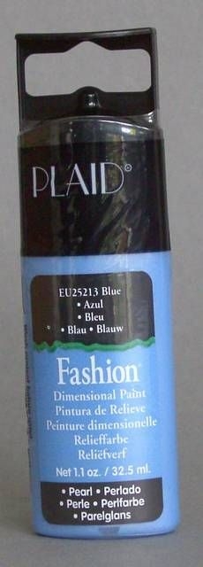 PLAID Relieffarbe blau