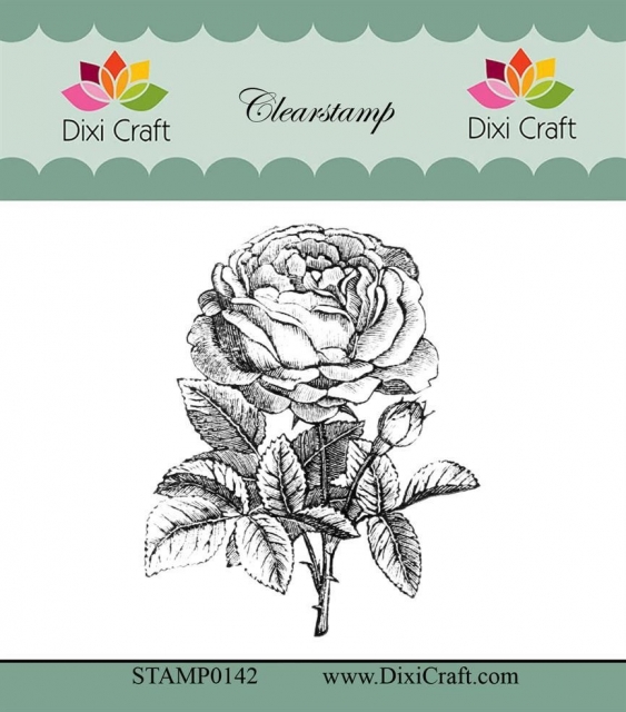 Dixi Craft Botanical Collection 8 Clear Stamp Transparenter Stempel
