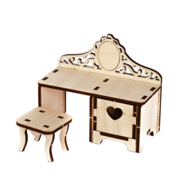 Frisierkommode aus Holz