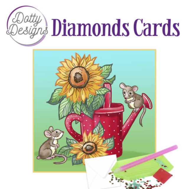 Diamond Painting Dotty Design Sunflowers