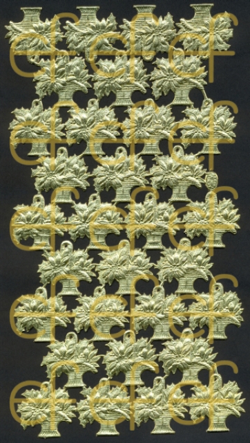 Dresdner Ornamente pro Bogen 32 Blumenkörbe