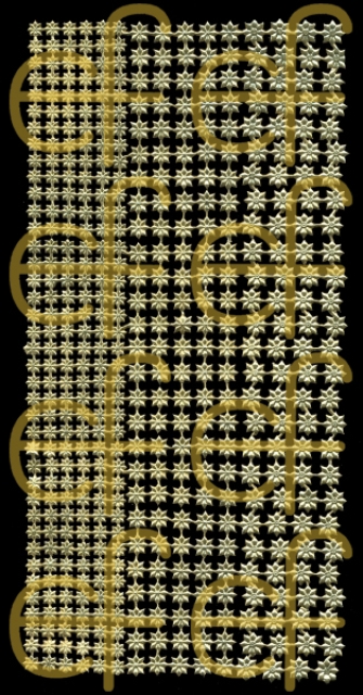 Dresdner Ornamente pro Bogen Sterne