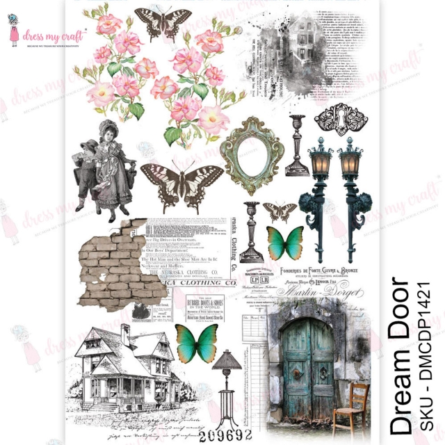 Dress My Craft Transfer Me Dream Door