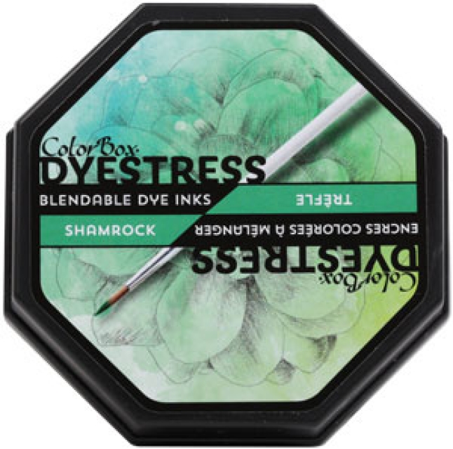 Clearsnap ColorBox Dyestress Blendable Dye Ink Full Size Shamrock
