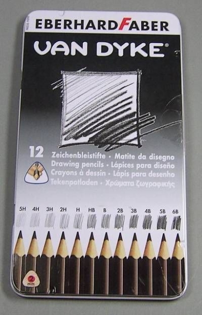 EBERHARD FABER Van Dyke 12 Zeichenbleistifte