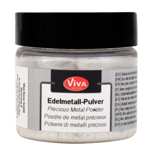 VIVA Decor Edelmetall Pulver 5 Gramm Silber