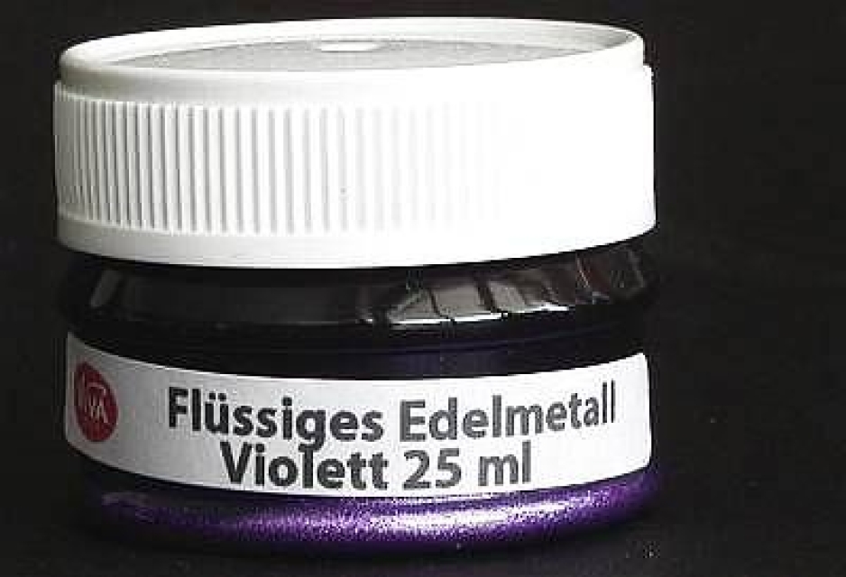 Flüssiges Edelmetall 25 ml violett