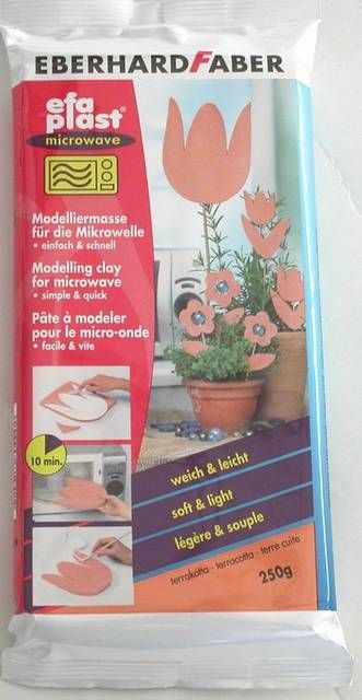 Eberhard Faber EFAPLASTMikrowelle 250 Gramm terracotta