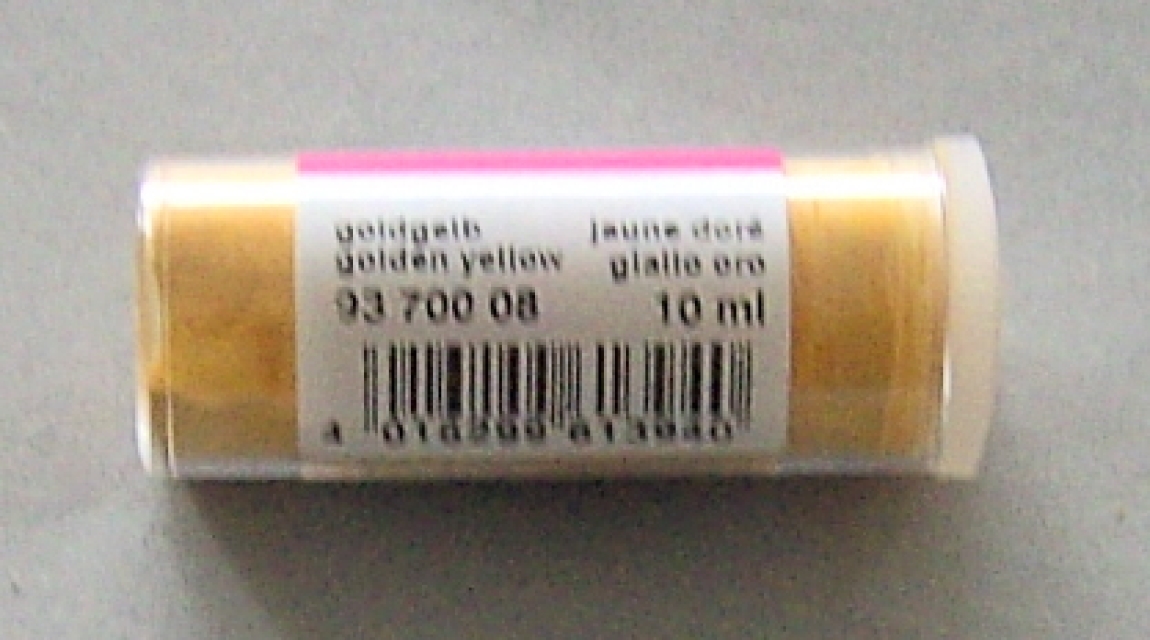 Abigcolor Farbschmelzpulver goldgelb 10 ml