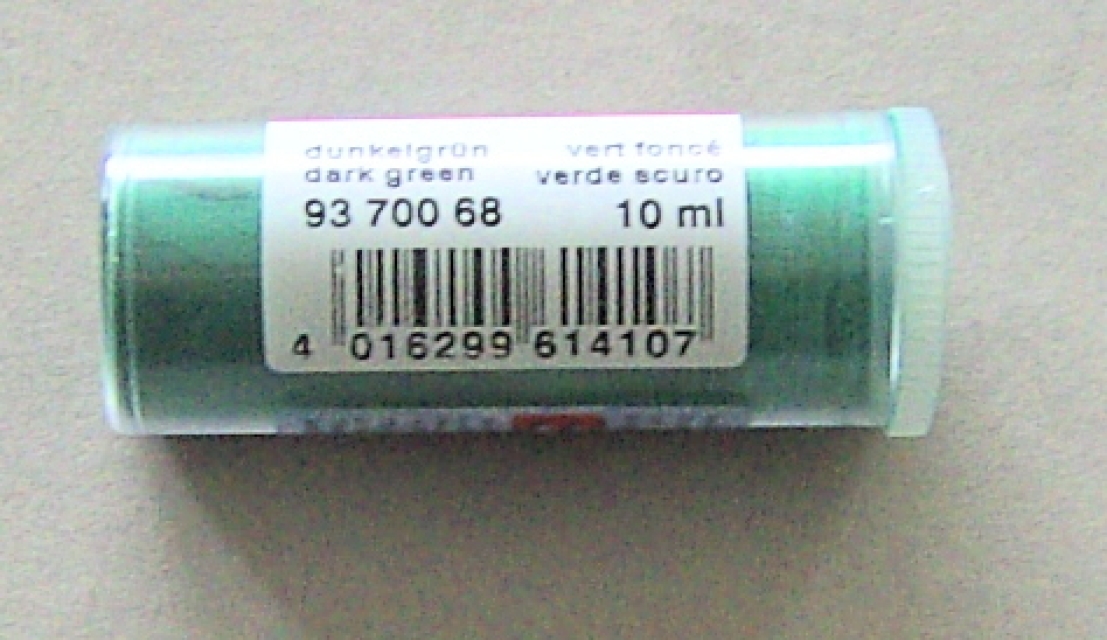 Efcolor Farbschmelzpulver dunkelgrün 10 ml