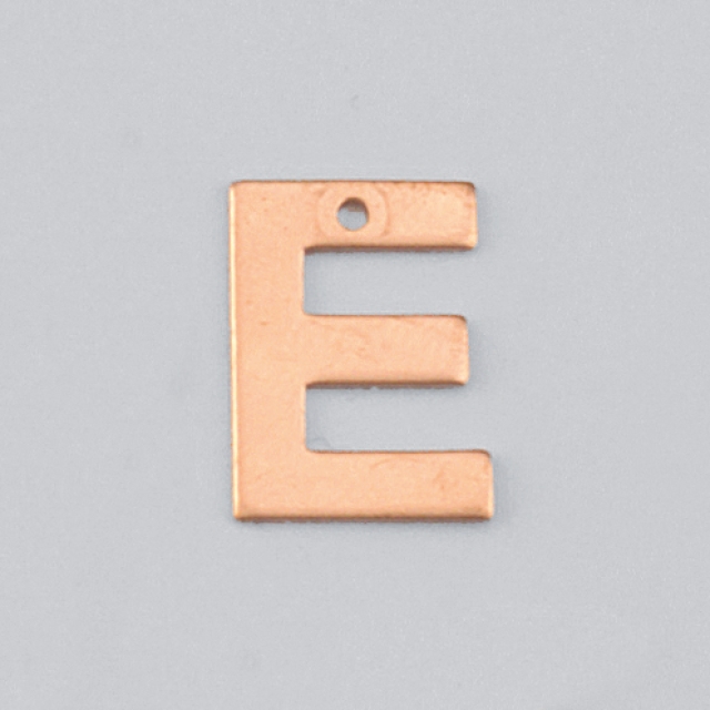Efcolor Hänger Buchstabe E 1-Loch h 15 mm