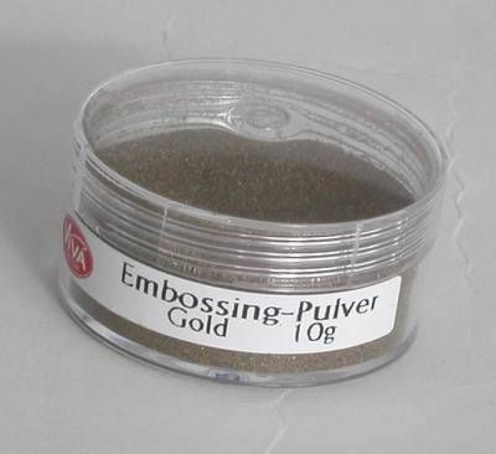 Embossingpuder VIVA gold 10 Gramm