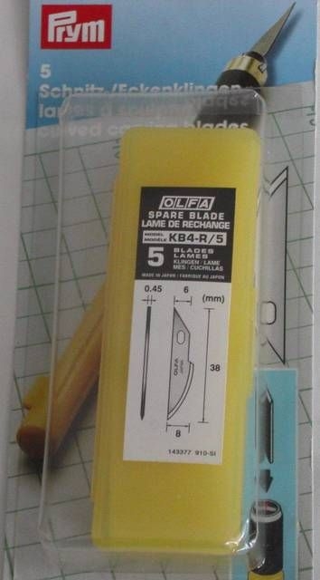 PRYM 5 Schnitz-/Eckenklingen