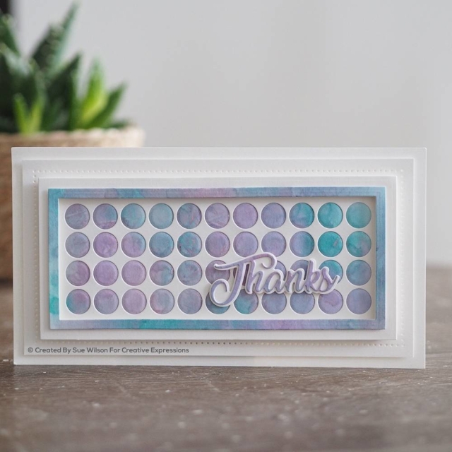 Creative Expressions Sue Wilson Craft Die Slimline Collection Essential Frames