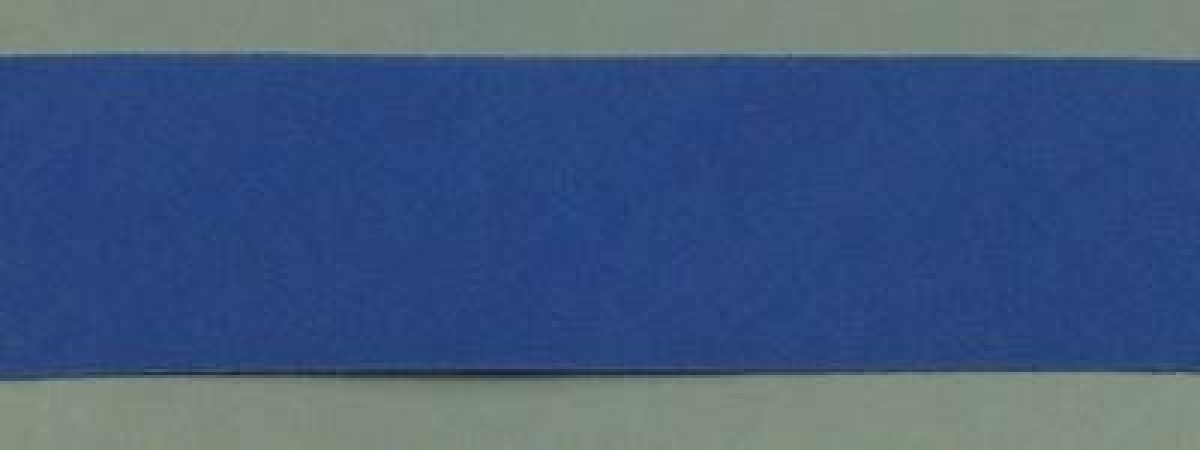 Schrägband ungefalzt pro Meter blau 40 mm